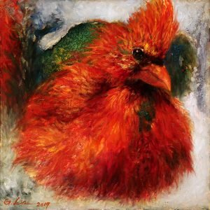 Grace Lin- Puffy Red